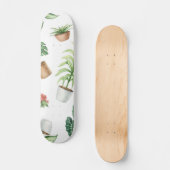 Plantenpatroon Persoonlijk Skateboard (Voorkant)