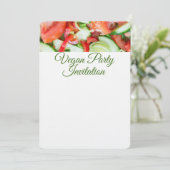 Plantensalade Kaart (Staand voorkant)