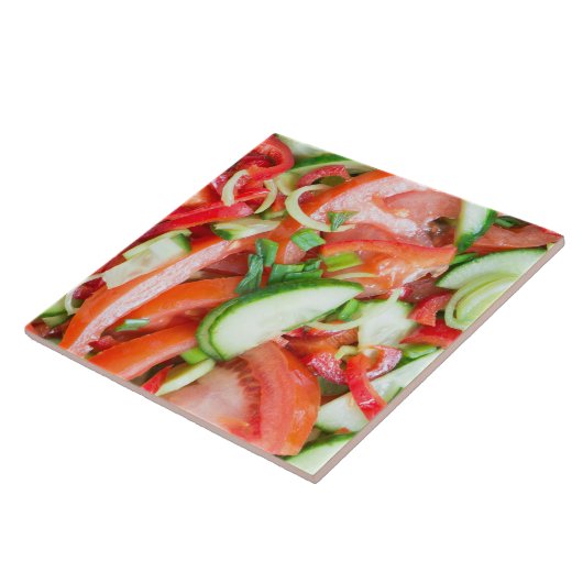 Plantensalade Tegeltje (Zijkant)