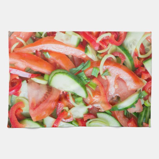 Plantensalade Theedoek (Horizontaal)