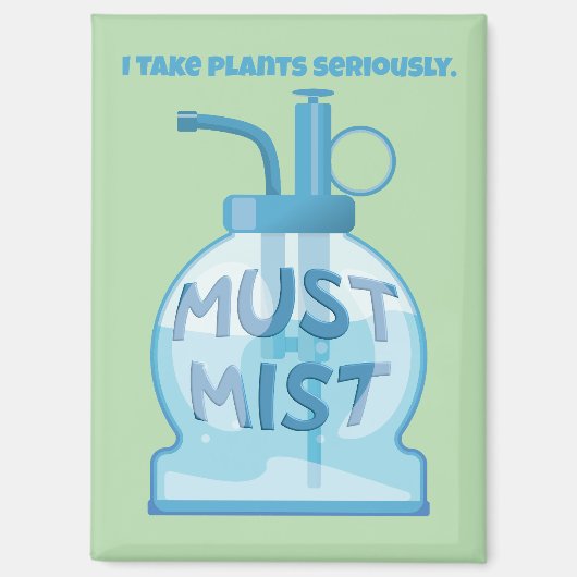 Plantensproeier voor potplanten magneet (Voorkant)