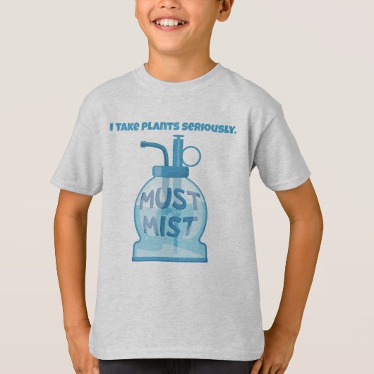 Plantensproeier voor potplanten t-shirt (Voorkant)
