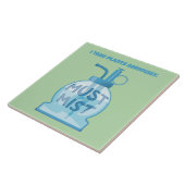Plantensproeier voor potplanten tegeltje (Zijkant)