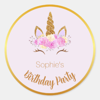 Plantensticker Rond Floral Minimalist Ronde Sticker