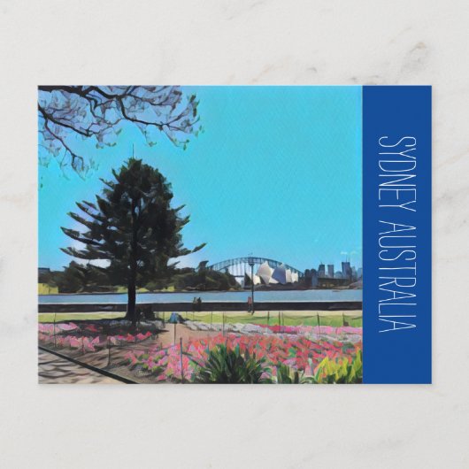 plantentuin briefkaart (Voorkant)