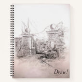 Plantentuin schetsboek notitieboek (Voorkant)