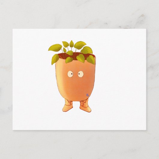 Planter postcard briefkaart (Voorkant)