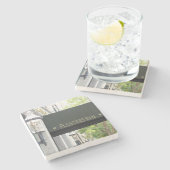 Planters in Charleston, SC. Marble Stone Onderzett Stenen Onderzetter (Zijkant)