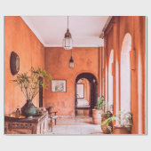 PLANTERS MET PLANT NAAR RUGRUIMTE BINNENKANT CADEAUPAPIER (Vlak)