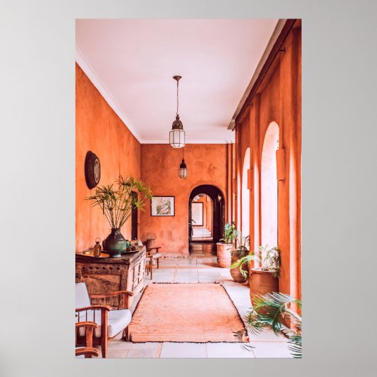 PLANTERS MET PLANT NAAR RUGRUIMTE BINNENKANT POSTER (Voorkant)