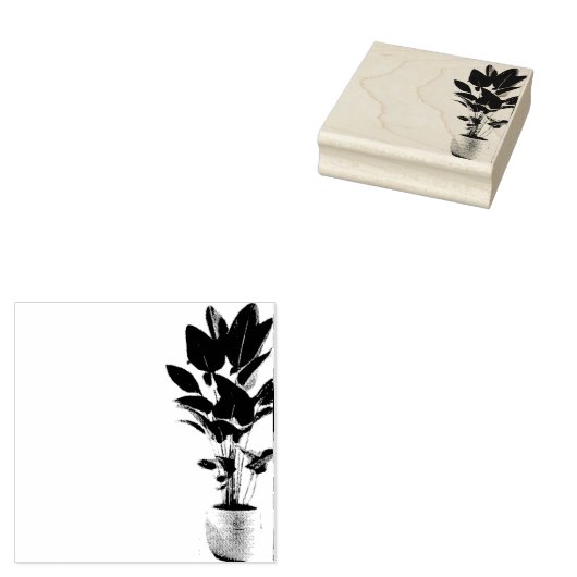 Planterstempel Rubberstempel (Gestempeld)