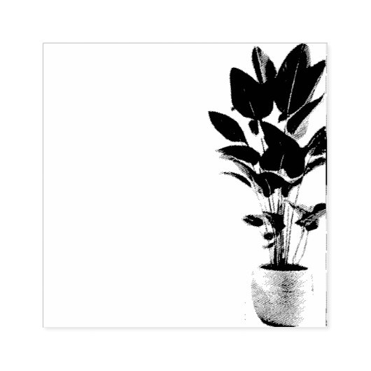 Planterstempel Rubberstempel (Afrduk)