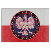 Plantersville Round Poland Texan Snijplank (Voorkant)