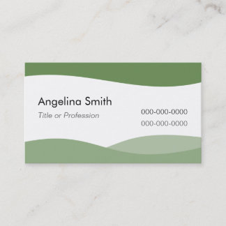 Plantilla Tarjeta de visita ondas de agua E1G Visitekaartje