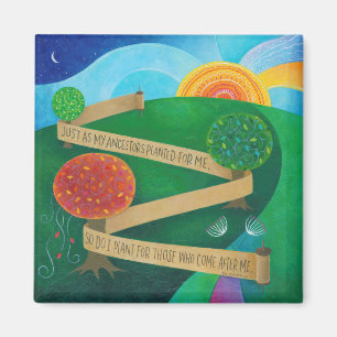Planting Torah-magneet Magneet