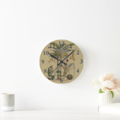 PlAntique Tropical Palm Fruit Botanical Ronde Klok (Huis)