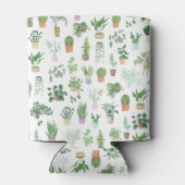 Plantita House Planten and Pots Pattern Blikjeskoeler (Achterkant)