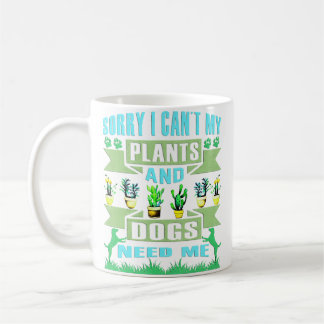 Plants And Dog Lover Gardener Funny Gardening And  Koffiemok