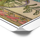 Plants of Art Nouveau Style, Mucha Poster (Hoek)