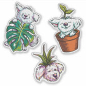 Planty Pups: Jack Sticker (Voorkant)
