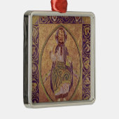 Plaque afbeelding van Christus zegen Metalen Ornament (Rechts)