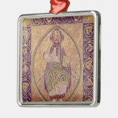 Plaque afbeelding van Christus zegen Metalen Ornament (Links)