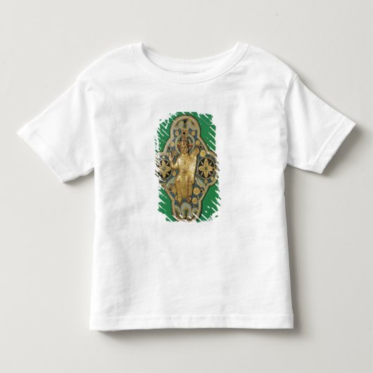 Plaque die God zegen afschildert Kinder Shirts (Voorkant)