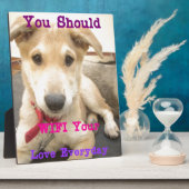 Plaque Fotoplaat (Zijkant)