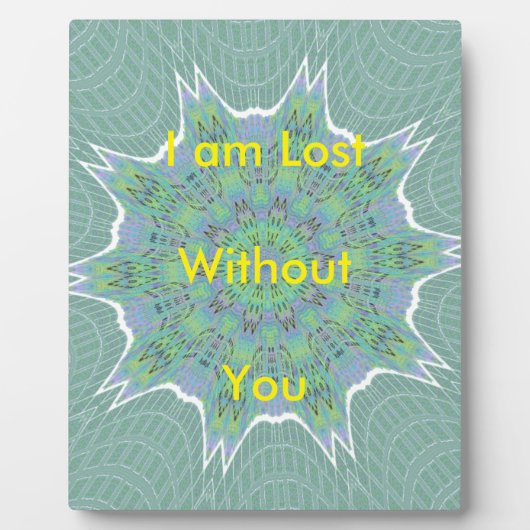 Plaque Fotoplaat (Voorkant)