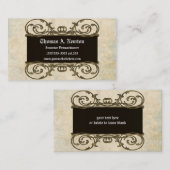 Plaque  Gothic Steampunk Visitekaartje (Voorkant / Achterkant)