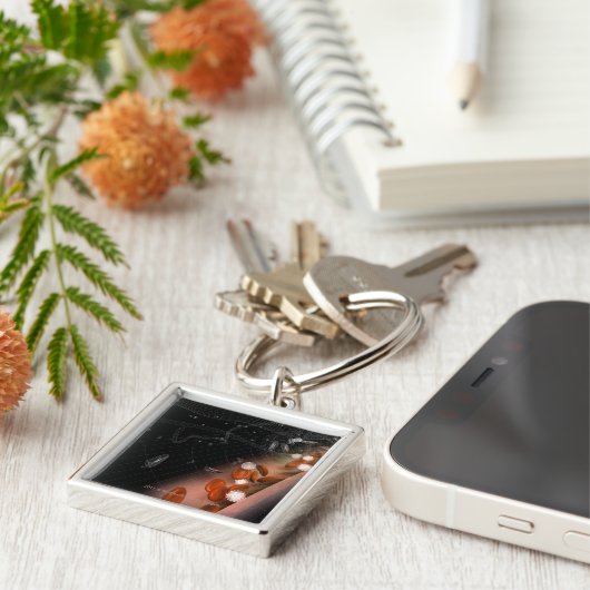 Plaque in de slagaders sleutelhanger (Zijkant)