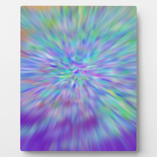 Plaque kleur abstract fotoplaat (Voorkant)