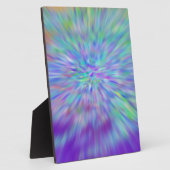 Plaque kleur abstract fotoplaat (Zijkant)