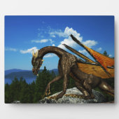 Plaque meer Uitzicht Fotoplaat (Voorkant)