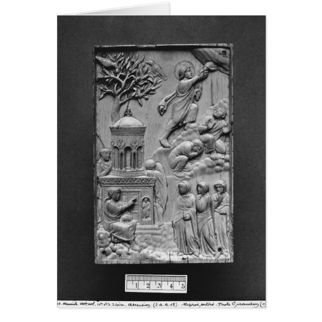 Plaque met afbeelding van de Ascension (Voorkant)