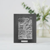 Plaque met afbeelding van de Ascension Briefkaart (Staand voorkant)