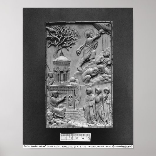 Plaque met afbeelding van de Ascension Poster (Voorkant)