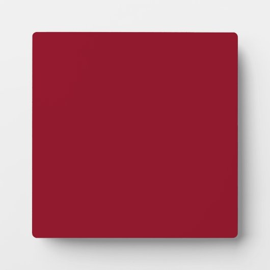 Plaque met Dark Red Burgundy-achtergrond Fotoplaat (Voorkant)