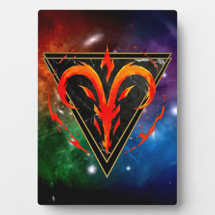 Plaque Ram Galaxy Dierenriem Astrologie Fotoplaat