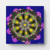 Plaque tabletop met Easel Fotoplaat (Voorkant)