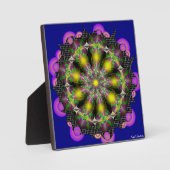 Plaque tabletop met Easel Fotoplaat (Voorkant)