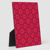 Plaque tabletop met Easel Fotoplaat (Zijkant)