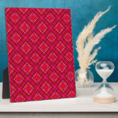 Plaque tabletop met Easel Fotoplaat (Zijkant)