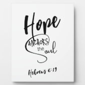 Plaque tabletop met Easel Fotoplaat (Voorkant)