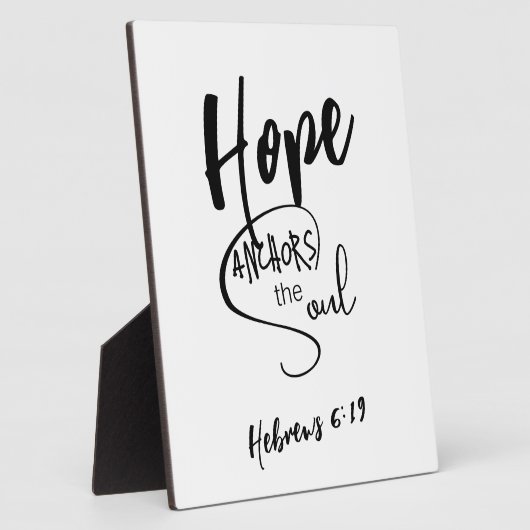 Plaque tabletop met Easel Fotoplaat (Zijkant)