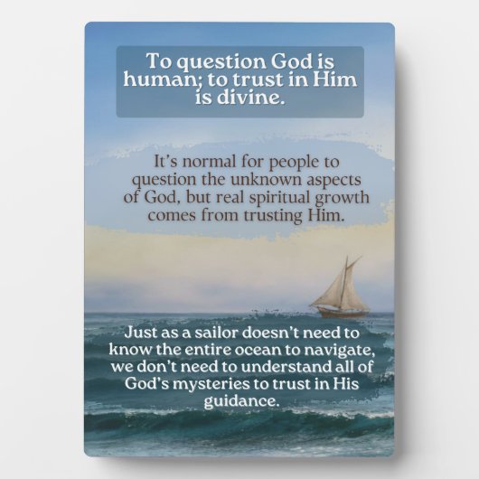 Plaque tabletop met Easel Fotoplaat (voorkant)