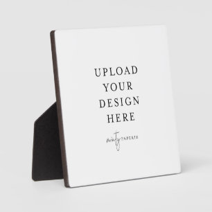 Plaque tabletop met Easel Fotoplaat