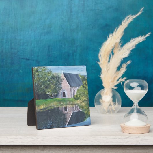 Plaque tabletop met Easel Fotoplaat (Insitu)