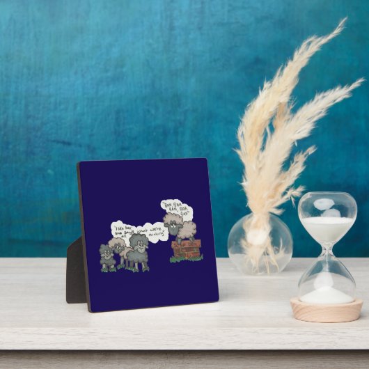 Plaque tabletop met Easel Fotoplaat (Insitu)