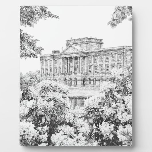 Plaque tabletop met Easel Fotoplaat (Voorkant)